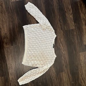 Moon and Madison cropped sweater